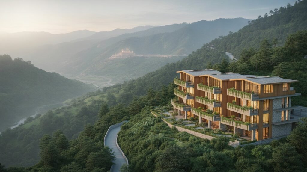 Willow Estates luxury residential plots and studios near Neelkanth Temple in Rishikesh Uttarakhand