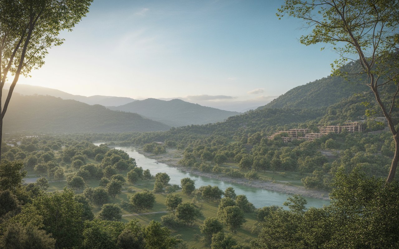 Willow Estates Rishikesh location