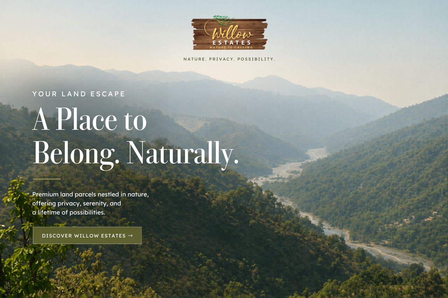 Willow Estates Rishikesh — Hillside luxury property with Himalayan views