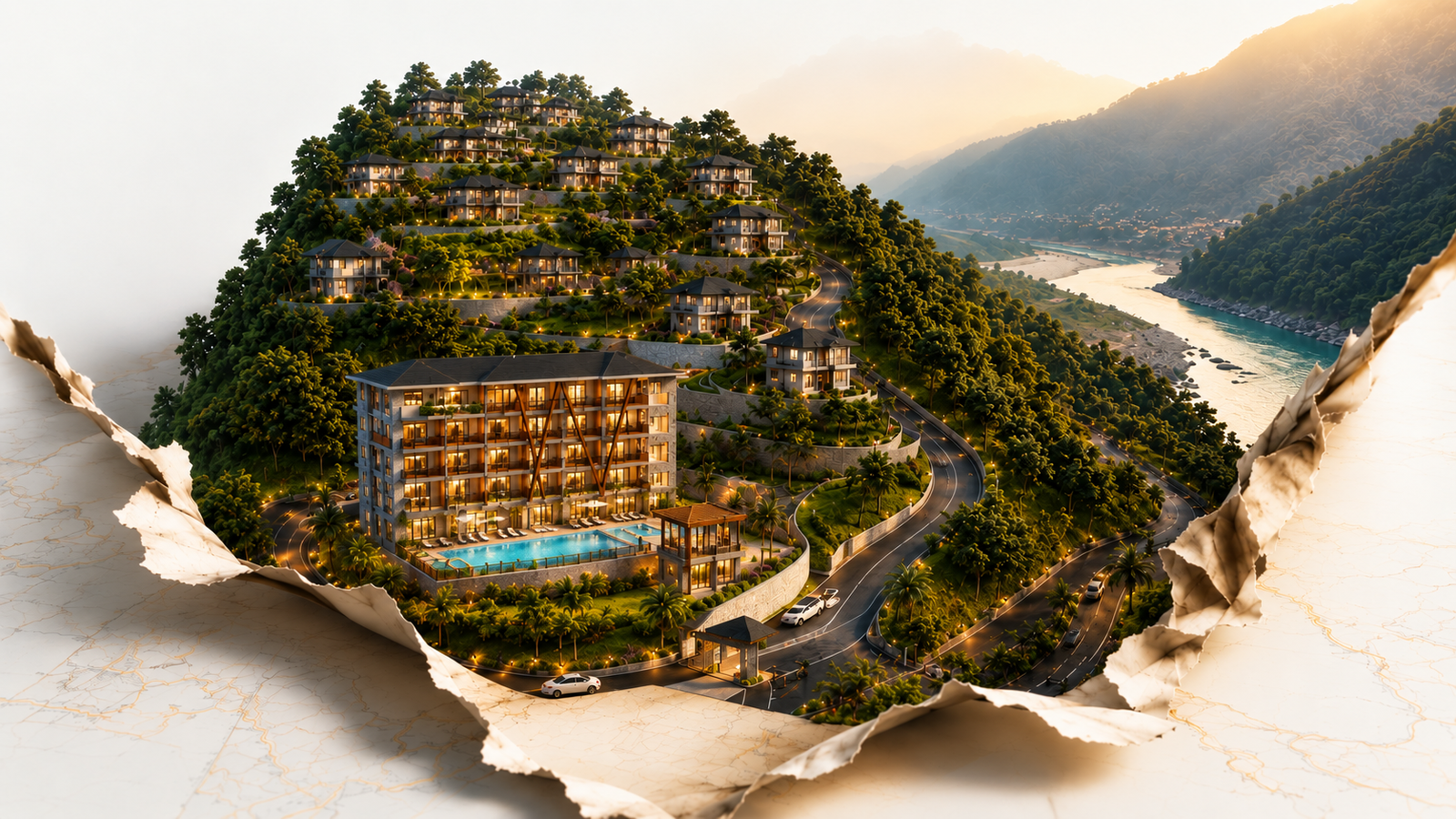 Luxury Property in Uttarakhand near Rishikesh